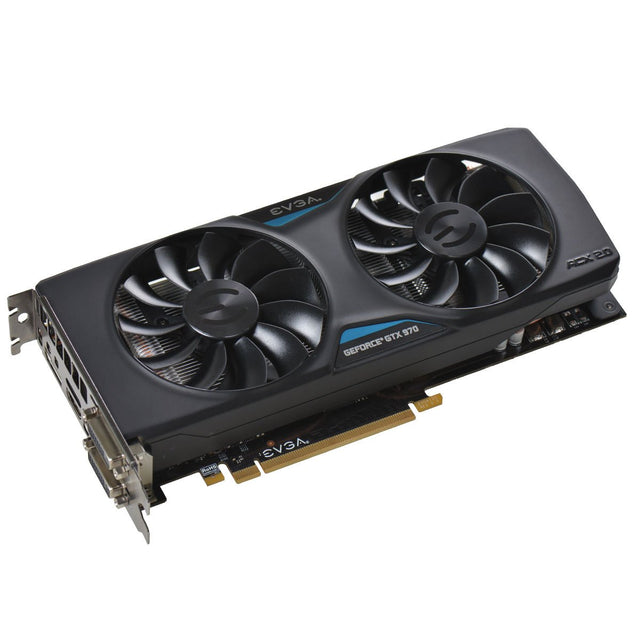 04GP42978KR - EVGA GeForce GTX 970 FTW 4GB 256-Bit GDDR5 PCI Express 3.0 Dual DVI/ HDMI/ DisplayPort Video Graphics Card