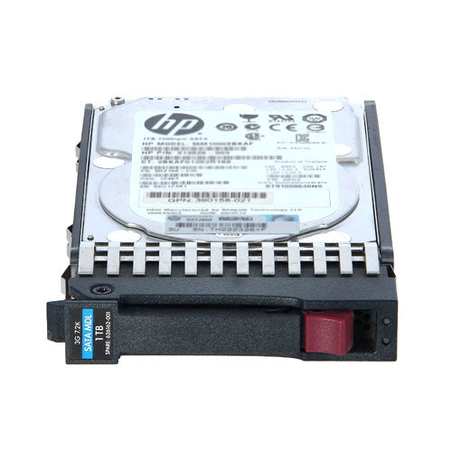 626162-001 HP 1TB 7200RPM SATA 3Gb/s SFF Hot-Pluggable 2.5-inch Midline Hard Drive with Tray for Gen1/7 ProLiant Server/Storage Array