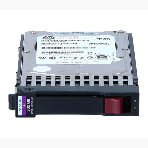 627195-001 HP 300GB 15000RPM SAS 6Gb/s Hot-Pluggable Dual Port 2.5-inch Hard Drive for Gen1 to Gen7 ProLiant Servers