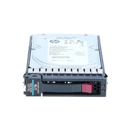 628180-001-GEN - HP 3TB 7200RPM SATA 3Gb/s Hot-Pluggable LFF 3.5-Inch Midline Hard Drive with Tray for Gen1/7 ProLiant Server/Storage Array
