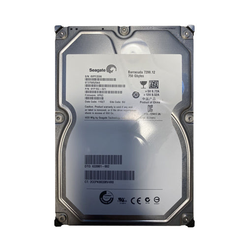 633981-002 HP 750GB 7200RPM SATA 6Gb/s NCQ 32MB Cache Hot-Pluggable 3.5-inch Midline Hard Drive