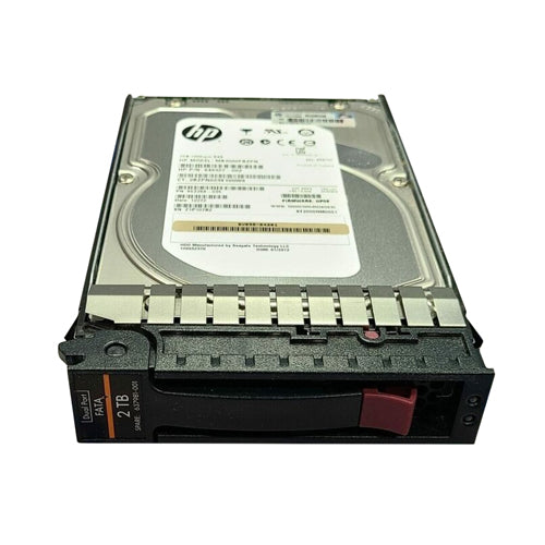 637981-001 HP 2TB 7200RPM SAS 6Gb/s Hot Pluggable LFF 3.5-Inch Hard Drive with Tray for EVA M6412A