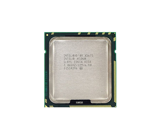 638134-001 - HP 3.06GHz 6.40GT/s QPI 12MB L3 Cache Socket FCLGA1366 Intel Xeon X5675 Hexa-core (6 Core) Processor for ProLiant Servers