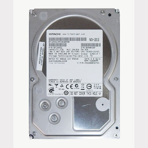 641222-001 HP 2TB 7200RPM SATA 3Gb/s 3.5-Inch Nearline Hard Drive