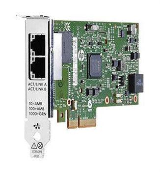 HP - 6524971 - 361T Dual-Ports RJ-45 1Gbps 10Base-T/100Base-TX/1000Base-T Gigabit Ethernet PCI Express 2.0 x4 Network Adapter