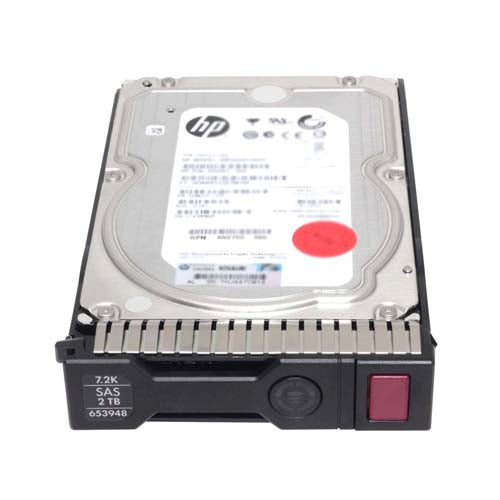 653948-001 HP 2TB 7200RPM SAS 6Gb/s Hot-Pluggable 3.5-Inch Midline Hard Drive for G7 ProLiant Servers