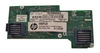 HP - 655639R-B21 - Dual-Ports 10Gbps Gigabit Ethernet PCI Express 2.0 x8 Network Adapter