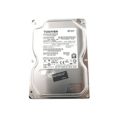 661697-002-GEN - HP 500GB 7200RPM SATA 6Gb/s 32MB Cache (512e) LFF 3.5-inch Hard Drive