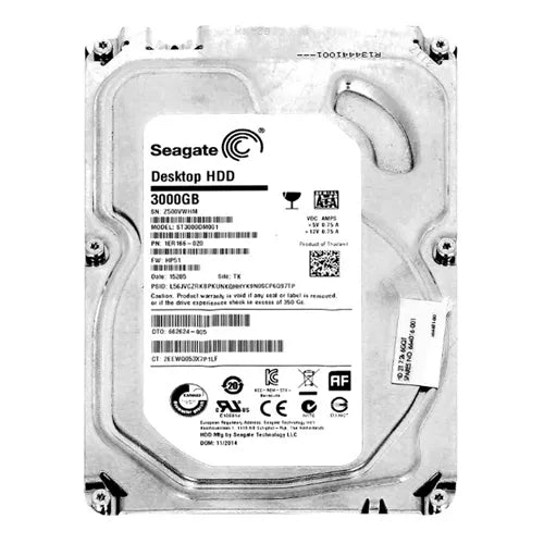 662624-005 HP 3TB 7200RPM SATA 6Gb/s NHP LFF 3.5-inch Midline Hard Drive