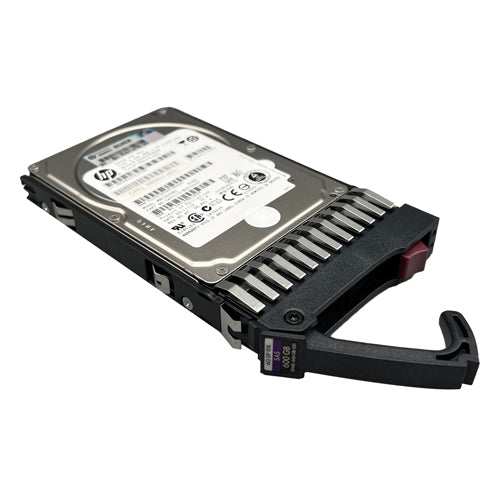666438-001 HP 600GB 10000RPM SAS 12Gb/s SFF Hot-Pluggable Dual Port 2.5-inch Hard Drive with Tray for ProLiant Server