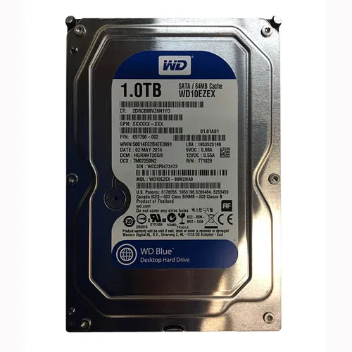 691790-002 HP 1TB 7200RPM SATA 6Gb/s 64MB Cache 3.5-Inch Hard Drive