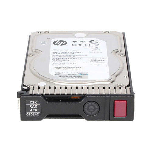 695842-001 HP 4TB 7200RPM SAS 6Gb/s Hot-Pluggable 3.5-Inch Midline Hard Drive for G8 ProLiant Servers