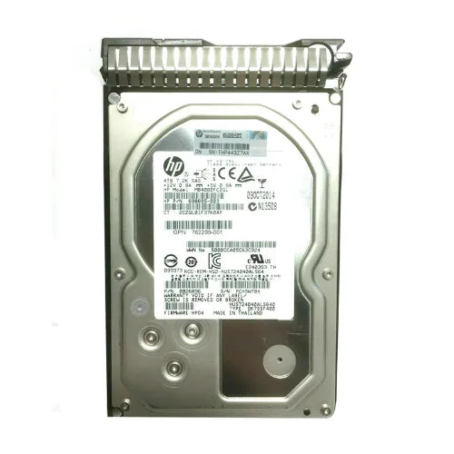 698695-003-RFB - HP 4TB 7200RPM SAS 6Gb/s Hot-Pluggable Dual Port LFF 3.5-Inch Midline Hard Drive with Tray for Gen1/7 ProLiant Server/Storage Array