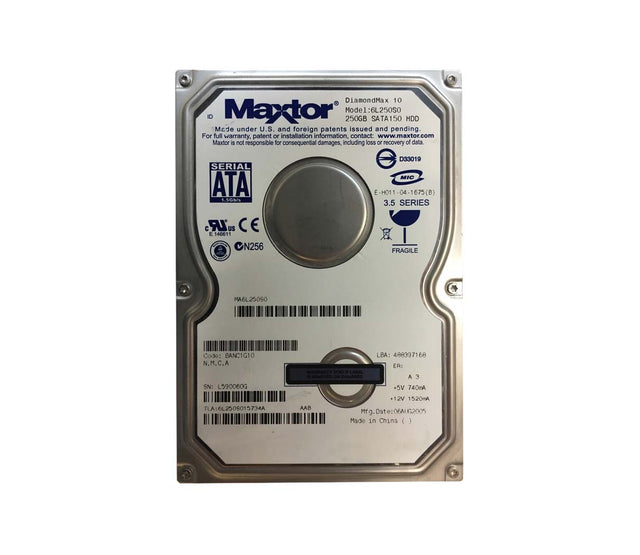 250GB 7200RPM SATA 1.5Gb/s 16MB Cache 2.5-Inch Hard Drive