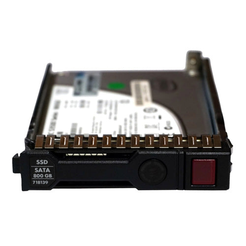 718139-001 HP 800GB SATA 6Gb/s 2.5-Inch Enterprise Solid State Drive for ProLiant Servers