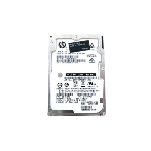736996-001-GEN - HP 300GB 15000RPM SAS 12Gb/s 128MB Cache SFF 2.5-Inch Hard Drive