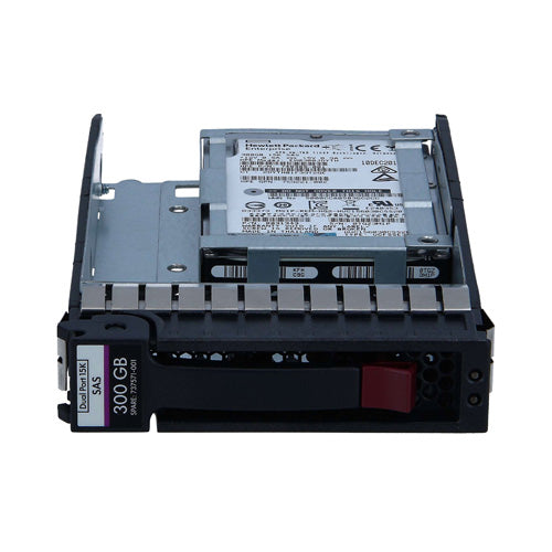 737571-001 HP 300GB 15000RPM SAS 12Gb/s LFF Hot-Pluggable Dual Port 3.5-inch Hard Drive with Tray for ProLiant DL Series DL1000/DL120 (G5 G6 G7)/DL140 (G3) Servers
