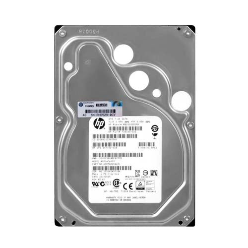 739333-002 HP 2TB 7200RPM SATA 6Gb/s 3.5-Inch Midline Hard Drive with Smart Carrier for ProLiant ML350 Gen5