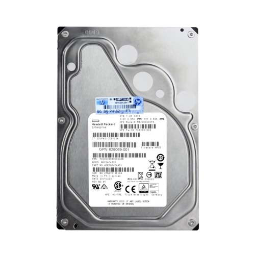 739333-003 HP 3TB 7200RPM SATA 6Gb/s 3.5-Inch Midline Hard Drive for ProLiant Servers