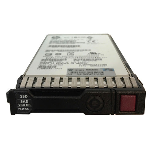 741230-001 HP 200GB SAS 12Gb/s High Endurance 2.5-Inch Enterprise Solid State Drive for ProLiant Servers