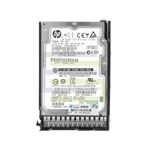 748385-001-GEN - HP 300GB 15000RPM SAS 12Gb/s 2.5-Inch Hard Drive