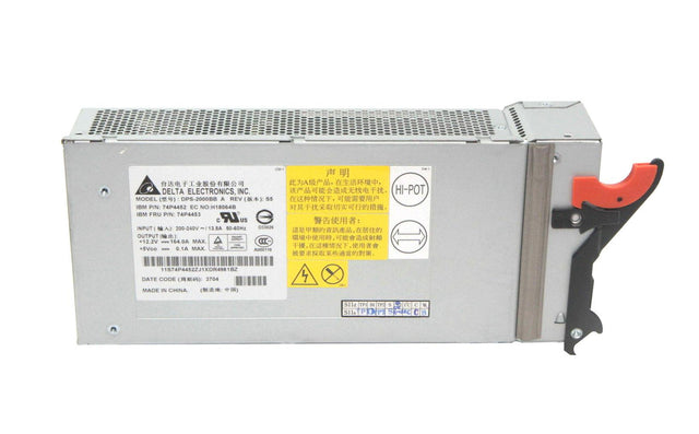 74P4453 - IBM 2000-Watts 200-240V AC 13.5A 50-60Hz Hot-Pluggable Power Supply for BladeCenter