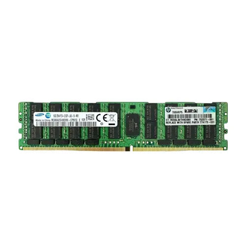 774173-001 HP 16GB DDR4-2133MHz PC4-17000 ECC Registered LRDIMM CL15 2Rx4 1.2V 288-Pin Memory Module