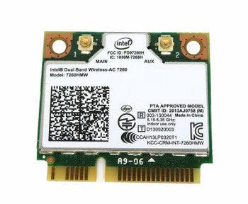 HP - 798575-001 - Intel 7260 Wireless-AC 7260 Dual Band 867Mbps 2.4GHz / 5GHz IEEE 802.11a/b/g/n Bluetooth 4.0 Mini PCI Express M.2 2226 Wireless Network