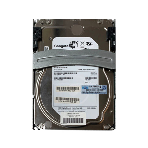 801406-001 HP 2TB 7200RPM SATA 6Gb/s 3.5-Inch Hard Drive