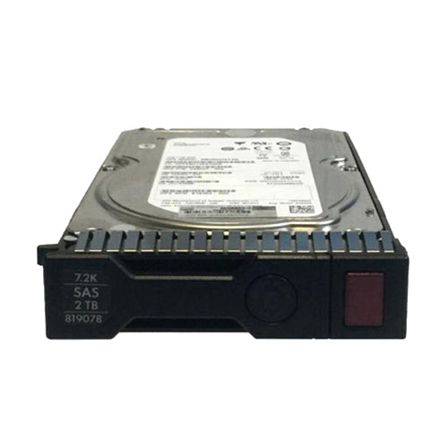 819078-001 HP 2TB 7200RPM SAS 12Gb/s Hot-Swappable 512n 3.5-Inch Midline Hard Drive for G10 ProLiant Servers