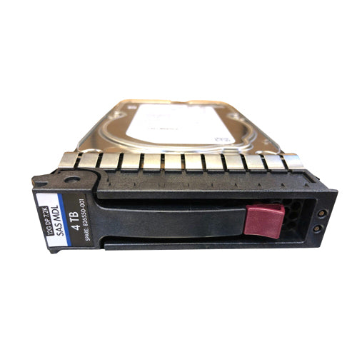 826550-001 HP 4TB 7200RPM SAS 12Gb/s Hot-Pluggable 512n 3.5-Inch Midline Hard Drive for G7 ProLiant Servers