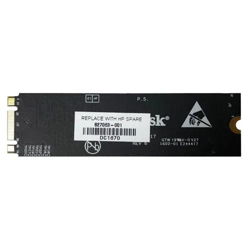 827063-001 HP 128GB SATA 6Gb/s M.2 Solid State Drive