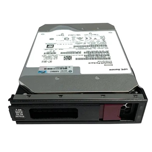 857968-001 HP 10TB 7200RPM SATA 6Gb/s Business Critical LFF Hard Drive