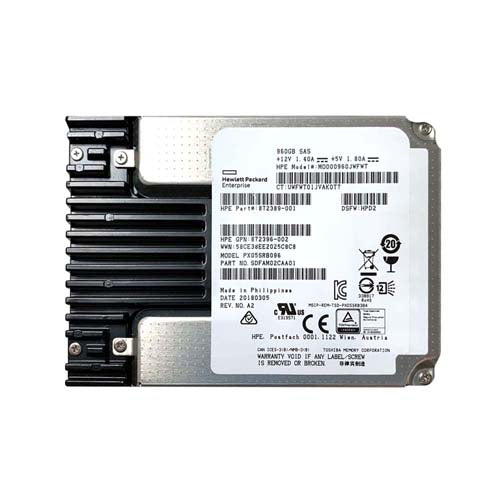 872389-001 HP 960GB SAS 12Gb/s Read Intensive 2.5-inch Solid State Drive