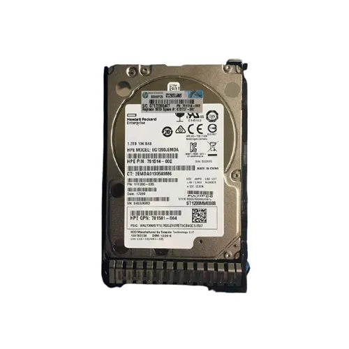 872737-001-RFB - HP 1.2TB 10000RPM SAS 12Gb/s 64MB Cache Hot-Pluggable 512n SFF 2.5-inch Hard Drive with Smart Carrier for Gen8/10 ProLiant Server/Storage Array