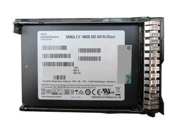 HP - 875470-K21#0D1 - E 480GB SATA 6Gbps Hot Swap Mixed Use 2.5-inch Internal Solid State Drive (SSD) with Smart Carrier