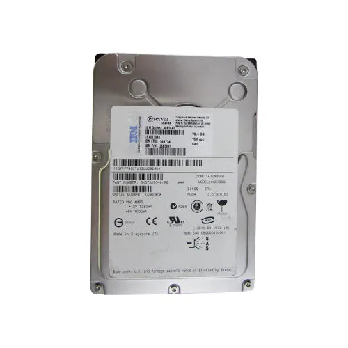8K073S0-DEL - Dell Atlas-2 73GB 15000RPM SAS 3Gb/s 16MB Cache 3.5-Inch Hard Drive