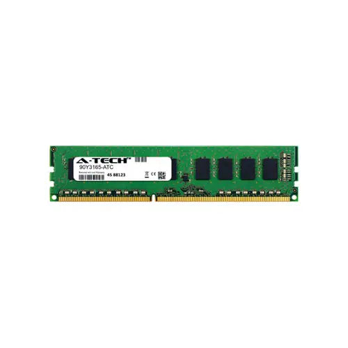 90Y3165 - IBM 8GB DDR3-1333MHz PC3-10600 ECC Unbuffered CL9 240-Pin DIMM Very Low Profile (VLP) Dual Rank Memory Module
