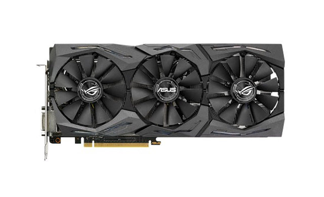 AMD ROG Strix Radeon Rx 480 8GB GDDR5 256-Bit PCI Express 3.0 x16 Video Graphics Card