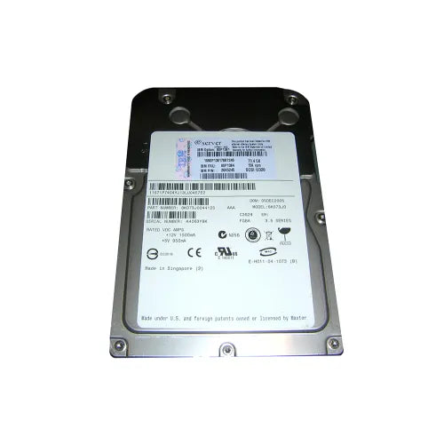 73.4GB 15000RPM Ultra320 SCSI 80-Pin Hot Swappable 3.5-Inch Hard Drive