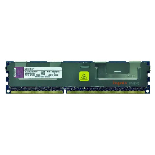9931128-007.A00G Kingston 8GB DDR3-1333MHz PC3-10600 ECC Registered RDIMM CL9 2Rx4 1.5V 240-Pin Memory Module