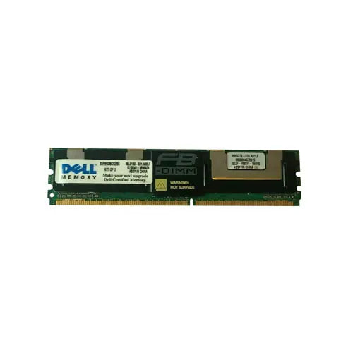 99L0180 - Dell 8GB Kit (2 x 4GB) Kit DDR2-667MHz PC2-5300 ECC Fully Buffered CL5 240-Pin DIMM Dual Rank Memory