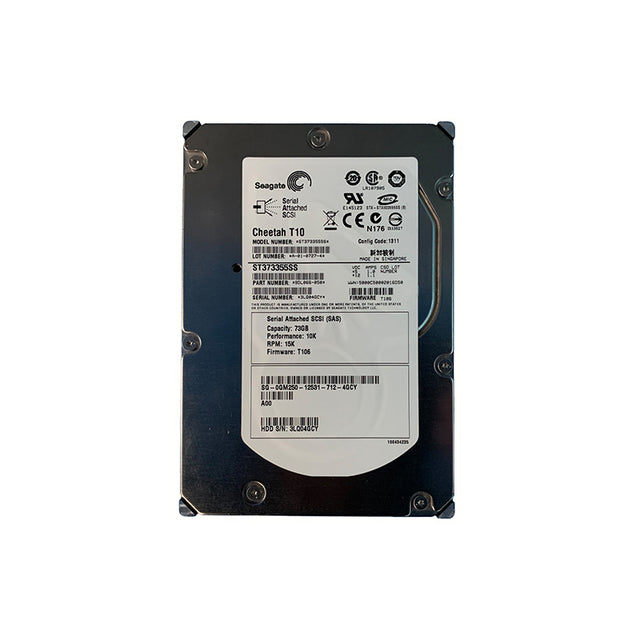 9DL066-050 - Seagate Cheetah T10 73.4GB 15000RPM SAS 3Gb/s 16MB Cache (CE) 3.5-inch Hard Drive