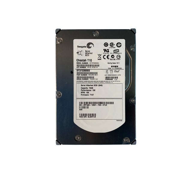 9DL066-051 - Seagate Cheetah T10 73.4GB 15000RPM SAS 3Gb/s 16MB Cache (CE) 3.5-inch Hard Drive
