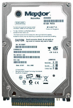 Seagate - 9DT012-326 - 60GB 5400RPM ATA 100 2.5 2MB Cache MobileMax Hard Drive"