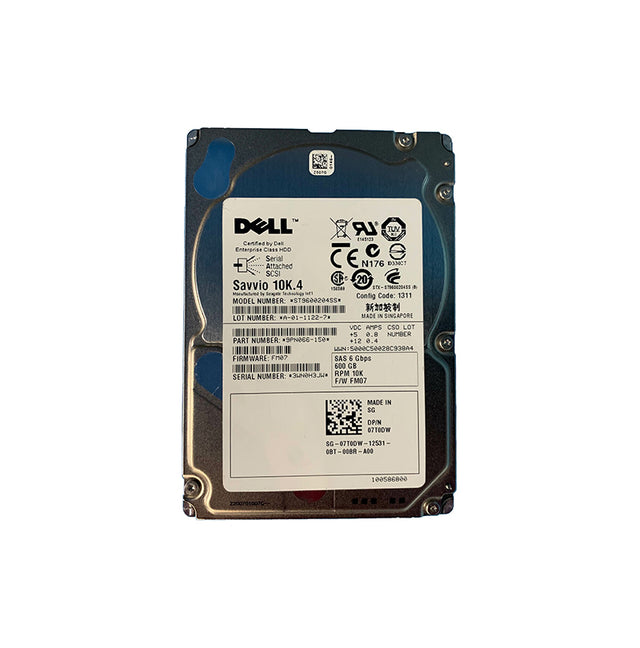 9PN066-150 - Seagate 600GB 10000RPM SAS 6Gb/s 2.5-Inch Hard Drive