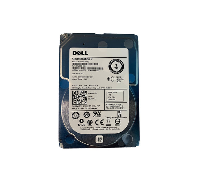 9RZ268-150 - Seagate 1TB 7200RPM SAS 6Gb/s 2.5-Inch Hard Drive