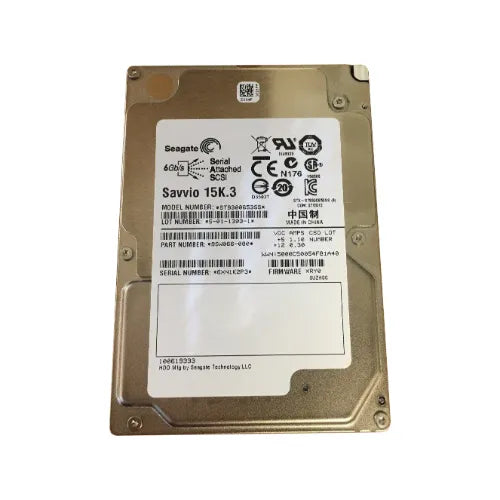 9SW066-080-DELL-CL - Dell Savvio 15K.3 Series 300GB 15000RPM SAS 6Gb/s 64MB Cache (CE) 2.5-Inch Hard Drive