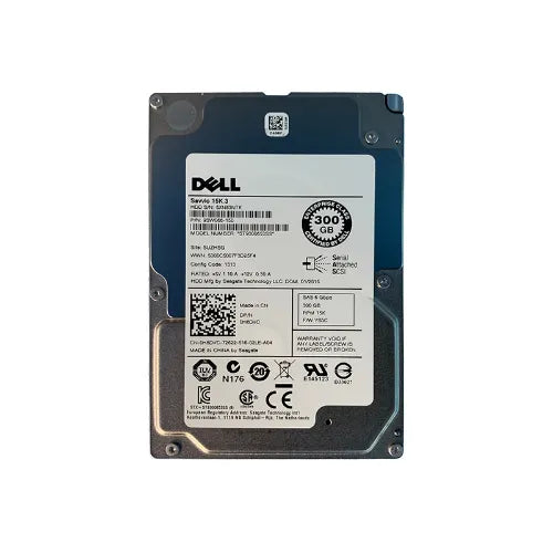 9SW066-150-DELL - Dell Savvio 15K.3 Series 300GB 15000RPM SAS 6Gb/s 64MB Cache (CE) 2.5-Inch Hard Drive