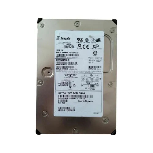 9U9006-061-DELL - Dell Cheetah 15K.3 Series 36GB 15000RPM Ultra160 SCSI 8MB Cache (CE) 80-Pin 3.5-Inch Hard Drive